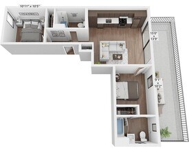 Unit 106 106 floor plan